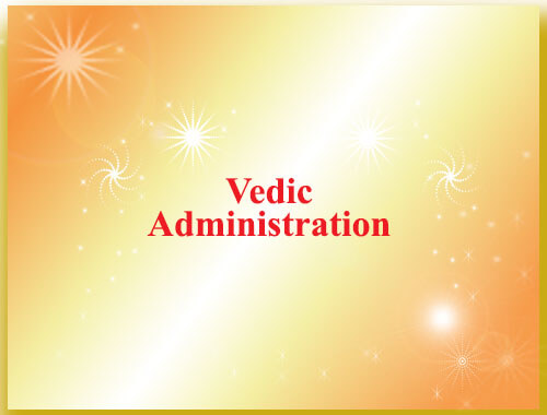 Vedic Administration