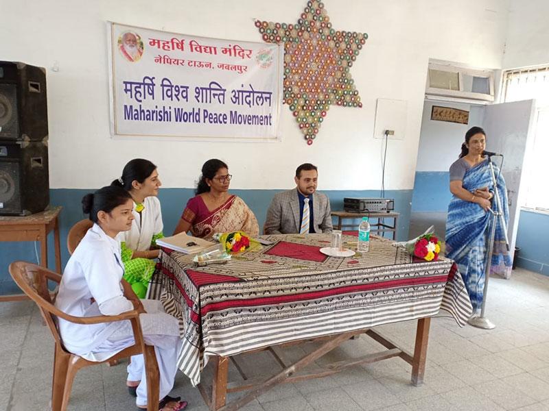 Maharishi World Peace Day celebrated MVM Jabalpur2