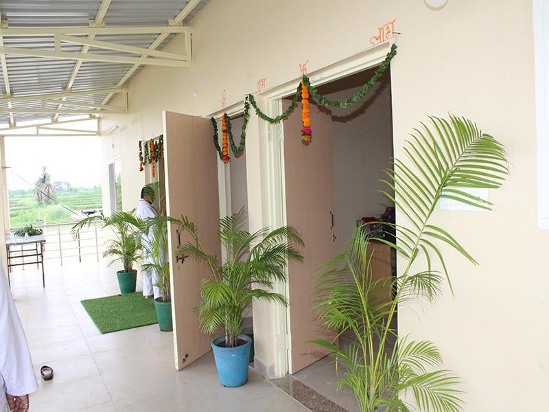 Maharishi Institute of Skill Development and Training ready to use

Maha Media 29 July 2019
Newly constructed campus of Maharishi Institute of Skill Development and Training became ready to use. On the auspicious Monday of Shravan month, Chief Coordinator of MISDT Shri N.V.S. Tyagi and Shri V. R. Khare, Director Communication and Public Relations, Maharishi Vidya Mandir Schools Group have performed Grah Pravesh Ceremony on the campus. Teachers, staff, students of MISDT and family members, Maharishi Vidya Mandir schools group directors and guests were present on this occasion. 

Shri Tyagi informed that the campus will become functional very soon with number of skill development courses i.e. Computer Science, Cutting and Tailoring, Beautician, Yoga and Meditation and Cooking. 

Brahmachari Girish Ji was also present during the ceremony and congratulated MISDT for having new campus. He said, large number of rural population will be provided training and employment through MISDT. 