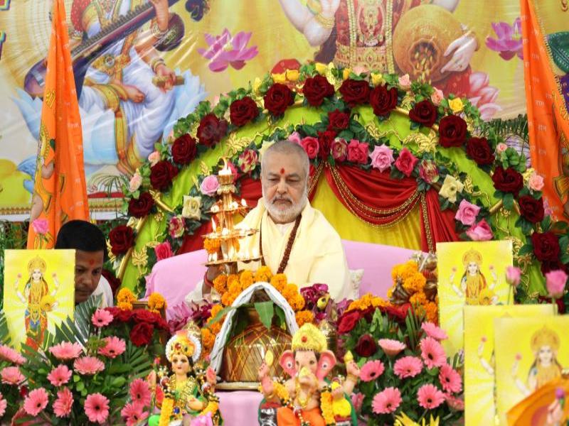 महर्षि संस्थान में त्रिदिवसीय उत्सव धूमधाम से संपन्न 