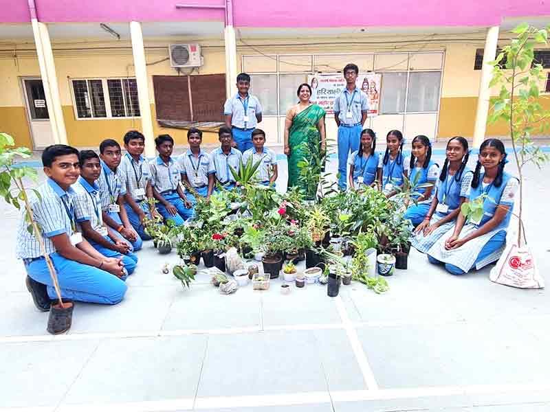 MSE Chennai: Hariyali Teej celebrated at Maharishi School of Excellence Chennai.