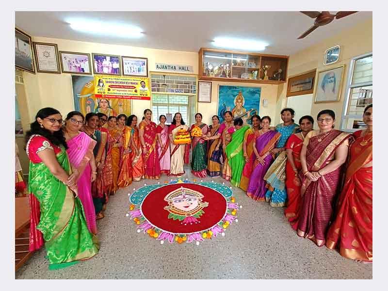 MVM Hyderabad: Sahasra Sheersha Devi Mandal  Foundation Day celebrated at MVM Hyderabad.
